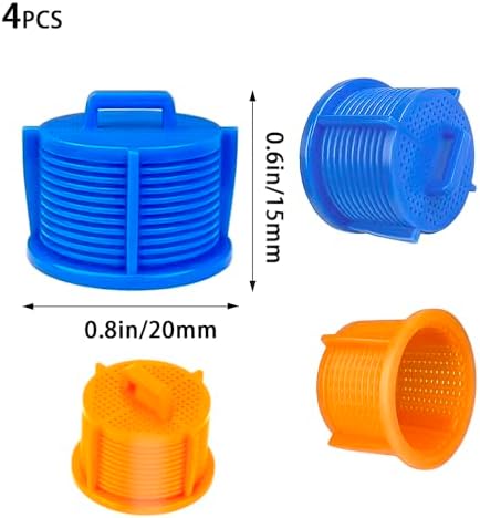 4-Pack AGM73269501 Washing Machine Water Filter Screen, Washer Water Inlet Valve Filter Screen Replacement for LG, Kenmore & Whirlpool Washers, Replaces 1810261 AP5202486 PS3618281 EAP3618281 - Image 4