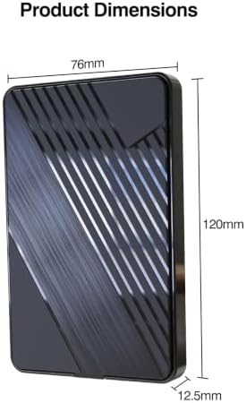 1TB External Hard Drive,USB 3.0 and USB-C Storage Expansion Mobile HDD - Image 7