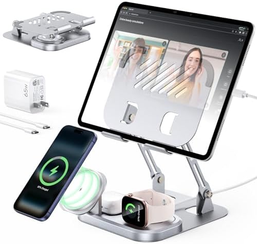 Meifigno 65W 5 in 1 Wireless Charging Station for Apple Multiple Devices by Meifigno