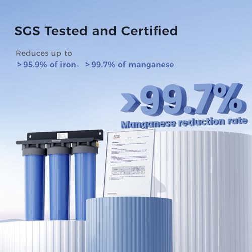 Waterdrop WHF3T-FG 3-Stage Whole House Water Filter System for Well Water - Image 4