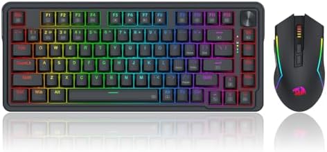 Redragon S168 Combo, K673 PRO 75% Gaming Keyboard + M693 8000 DPI Mouse - Image 3