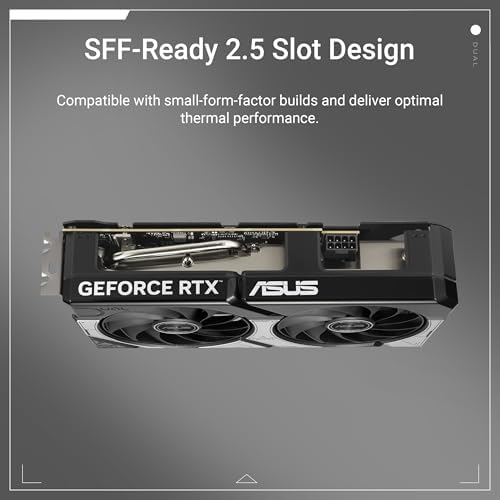 ASUS Dual GeForce RTX 5060 Ti 8GB GDDR7 OC Edition Gaming Graphics Card - Image 2