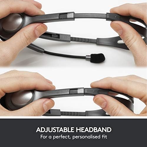 Logitech H111 Stereo Headset with 3.5 mm Audio Jack - Black - Image 4