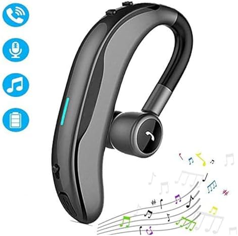 Wireless Headset Earpiece Headphone Handsfree Call Earpiece Noise Cancelling Earbud Headsets Long Standby Time Earphone Compatible with Smart Cell Phones Trucker Car Driver Business Office Men Women - Image 7