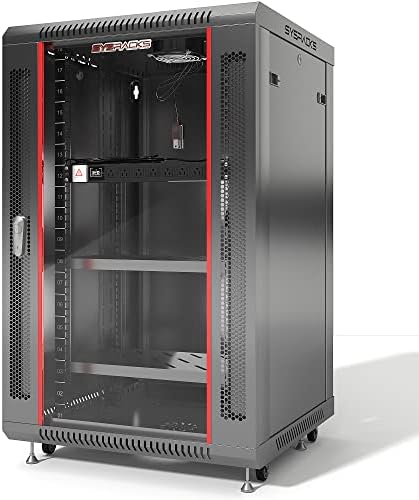 Sysracks Wall Mount Server Rack Cabinet, 18-Inch Deep by SYSRACKS