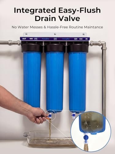 Dual Carbon 3-Stage Whole House Water Filter System - Image 6