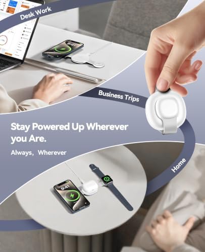 3-in-1 MagSafe Wireless Charger for Apple Devices,15W Fast Charging Station - Image 6