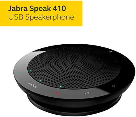 Jabra Speak 410 Corded Speakerphone for Softphones – Easy Setup, Portable USB Speaker for Holding Meetings Anywhere with Outstanding Sound Quality - Image 3