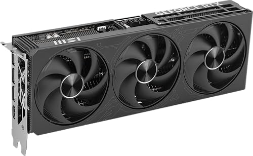msi Gaming RTX 5080 16G Inspire 3X OC Black Graphics Card, GPU (16GB GDDR7, 256-bit, Extreme Clock 2655 MHz, DisplayPort x 3 2.1a, HDMI 2.1b, NVIDIA Blackwell Architecture) - Image 5