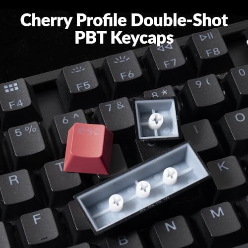 Keychron K8 Version 2 TKL Wireless Mechanical Keyboard, QMK/Launcher Bluetooth 5.2/Wired, RGB Backlit Shine-Through PBT Keycaps, Super Brown Switch, Aluminum Frame for Mac Windows Linux - Image 7