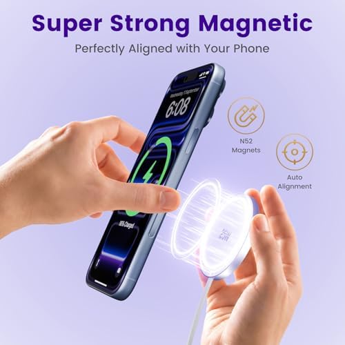 MagSafe 25W Wireless Charger for Apple Magnetic Fast Charging Pad - Image 6