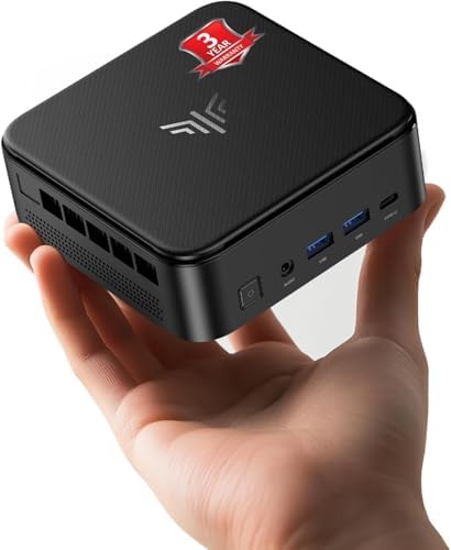 KAMRUI Mini PC AMD Ryzen 7530U 16GB LPDRR RAM 1TB SSD Micro Gaming Computer by KAMRUIMiniPC