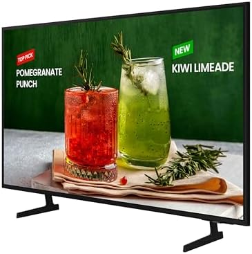 Samsung 85-Inch Class Crystal UHD 4K Bed-H Series HDR Business Pro TV w/ 3-Sided Bezel-Less Slim Design, Use for Digital Signage Displays, Commercial TV, Alexa Built-in (LH85BEDHLG, 2024 Model) - Image 2