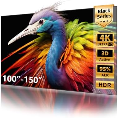 NothingProjector ALR Screen for Ultra Short Throw Projector, 150 inch by NothingProjector