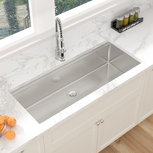 Sarlai 45 Undermount Workstation Kitchen Sink 45x19 Inch - Image 3
