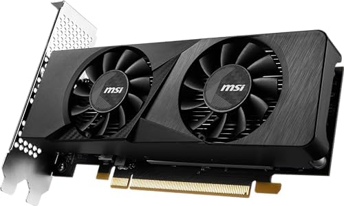 MSI GeForce RTX 3050 LP 6G OC Gaming Graphics Card - 6GB GDDR6, 1492 MHz, PCI Express Gen 4, 96-bit, 1x DP (v1.4a), 2X HDMI 2.1 (Supports 4K) - Image 3
