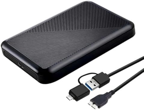 Ultra Slim Portable External Hard Drive USB 3.0 HDD Storage for PC, Mac, Laptop, PS4, Xbox one (500GB) by Unknown