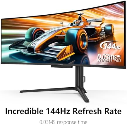 INNOCN 49" QD-OLED 5K2K 5120 x 1440P 144Hz Ultrawide Curved Monitor - 49Q1R - Image 5