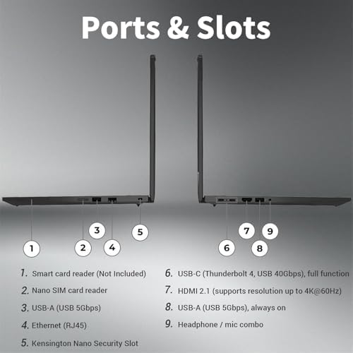 Lenovo ThinkPad T14 FHD+ Touch Business AI Laptop, Intel Core Ultra 5 225U - Image 6