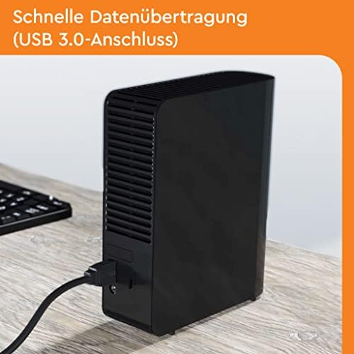 WD 8 TB Elements Desktop External Hard Drive - USB 3.0, Black - Image 4
