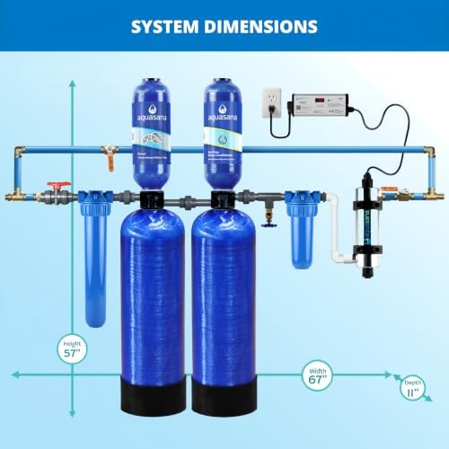 Aquasana Whole House Well Water Filter | 500K Gal | UV | WH-Well-CT-UVS-B - Image 6