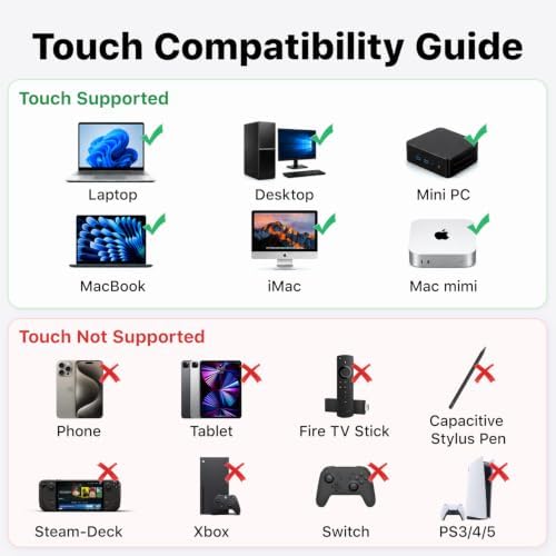 kksmart Portable Monitor for Laptop MacBook Surface PC Xbox PS5, Travel Monitor Second Screen for Laptop, HDMI USB-C VESA Compatible Built-in Speaker, 15.6inches - Image 6