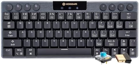 Hexgears A1 Low Profile Wireless Mechanical Keyboard - Clicky by HEXGEARS