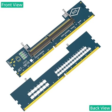 Mustpoint Laptop SO DDR4 RAM to Desktop DDR4 Adapter Card, Memory Tester SO DIMM 4 to ddr4 Converter - Image 2