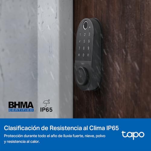 Tapo Smart Wi-Fi Door Lock, Deadbolt, Fingerprint Recognition, DL110 - Image 4