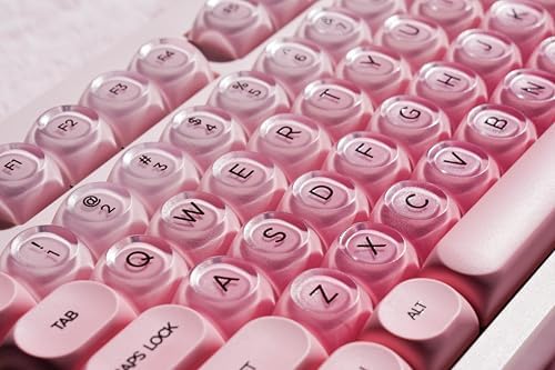 ZORNHER ZH980 Foundation Mechanical Keyboard,95% Pink Creamy Keyboard with Number Pad,Cute Jelly MOA Profile Keycaps,Creamy Sounding Linear Switches,Hot-Swappable,RGB Backlit - Image 2
