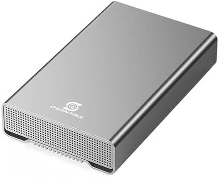 GX100 12TB USB 3.2 Gen 2 (10Gbps) External Hard Drive with USB Hub for Windows or MacOS Desktop PC/Laptop - 2 Year Warranty by Unknown