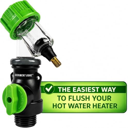 The Original Sediment Gone® Water Heater Flush Kit & Sediment Removal Tool - Image 2