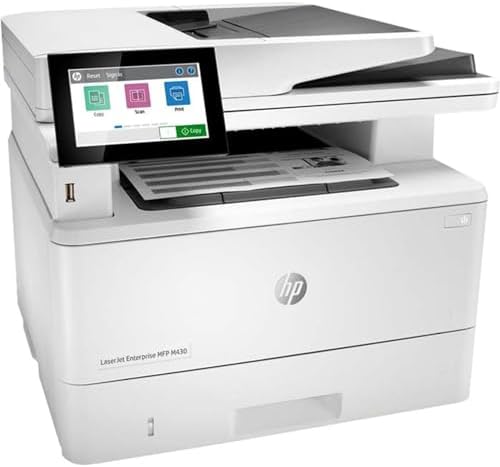 HP LaserJet Enterprise MFP M430f Monochrome All-in-One Printer with Built-in Ethernet & 2-Sided Printing (3PZ55A),White, Large - Image 7