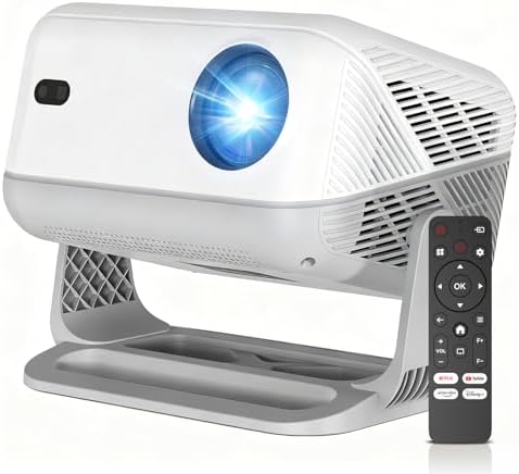 Projector4K with Wifi and Bluetooth,Smart Projector Compatible with Netflix by DreamFair