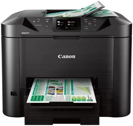 Canon Office and Business MB5420 Wireless All-in-One Printer,Scanner, Copier and Fax, with Mobile and Duplex Printing, Black, Desktop - Image 2