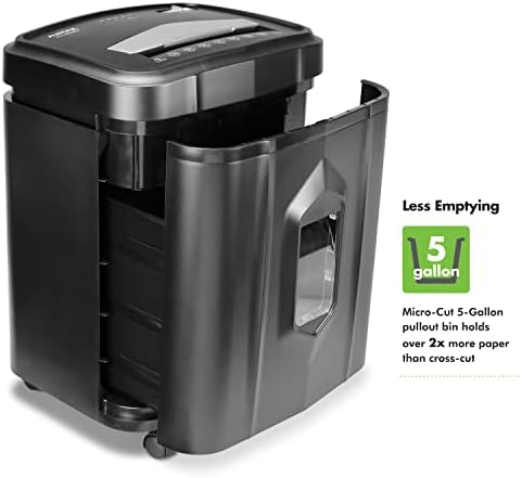 Aurora AU1630MA Anti-Jam 16-Sheet Micro-Cut Paper and CD/Credit Card Shredder/ 10 Minutes Continuous Run Time - Image 4