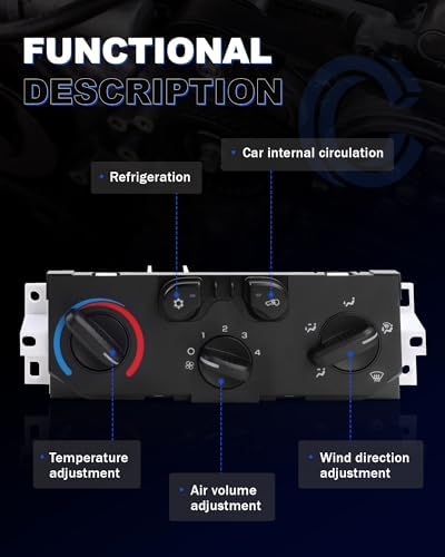 25841856 A/C Heater Climate Control Module Panel Switch for Chevy, GMC - Image 6