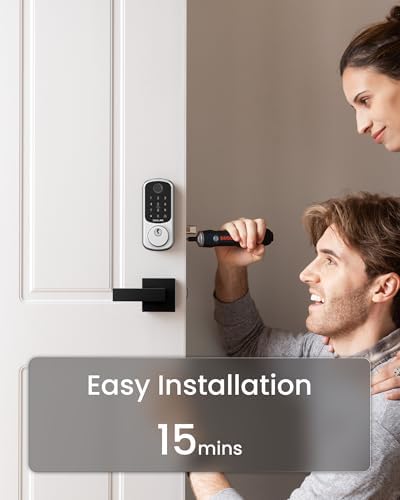DESLOC B200 Fingerprint Smart Door Lock, Keyless Entry Deadbolt - Image 6