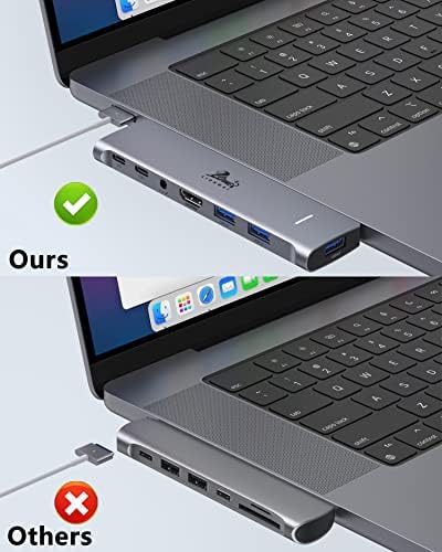 LIONWEI USB C Hub for MacBook Pro, Multiport Adapter MacBook Accessories - Image 2