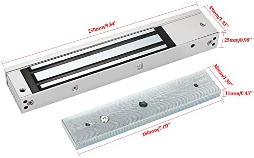 Video Intercom Door Access Control System, 600lbs Magnetic Lock, Tuya WiFi - Image 4