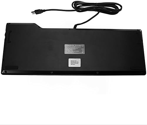 Das Keyboard 4 Ultimate Blank Wired Mechanical Keyboard, Cherry MX Brown Mechanical Switches, 2-Port USB 3.0 Hub, Volume Knob, Aluminum Top (104 Keys, Black) - Image 4