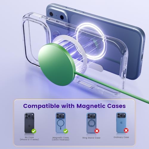 15W Wireless Charger for Apple MagSafe Charger, Magnetic Fast Charging Pad - Image 6