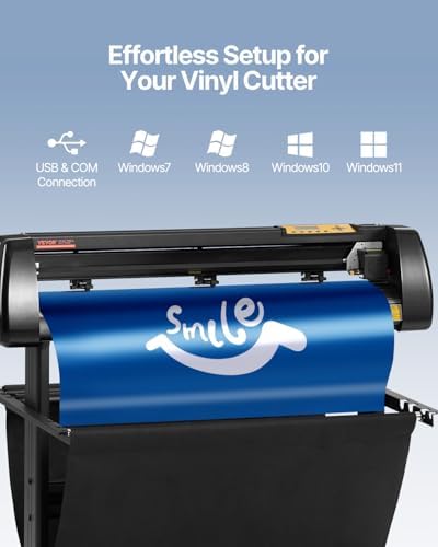 VEVOR Vinyl Cutter Machine 34 inches Bundle Manual Vinyl Plotter Cutter - Image 3