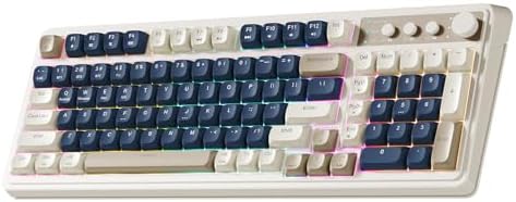 AULA 99 Key Keyboard, Wireless Gaming Keyboard Bluetooth Computer Keyboards by AULA