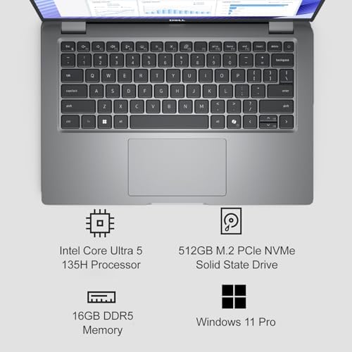 Dell Precision 3490 Laptop, 14"FHD, Intel Ultra 5 135H, 16GB DDR5 512GB SSD - Image 2