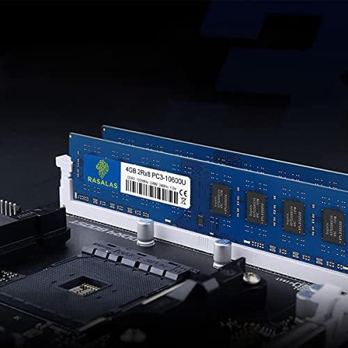 Rasalas 16GB Kit (4x4GB) DDR3 1333MHz PC3-10600 PC3-10600U Non ECC Unbuffered 1.5V CL9 2RX8 Dual Rank 240 Pin UDIMM Desktop Memory Ram Module - Image 6