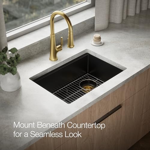 KOHLER Billings 27 in. Undermount Single-Bowl Kitchen Sink - Image 6