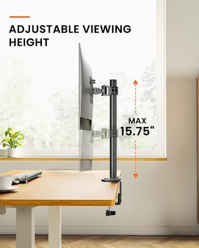Ergear Single Monitor Mount for 13-32 Inch Screens,17.6 lbs Capacity - Image 5