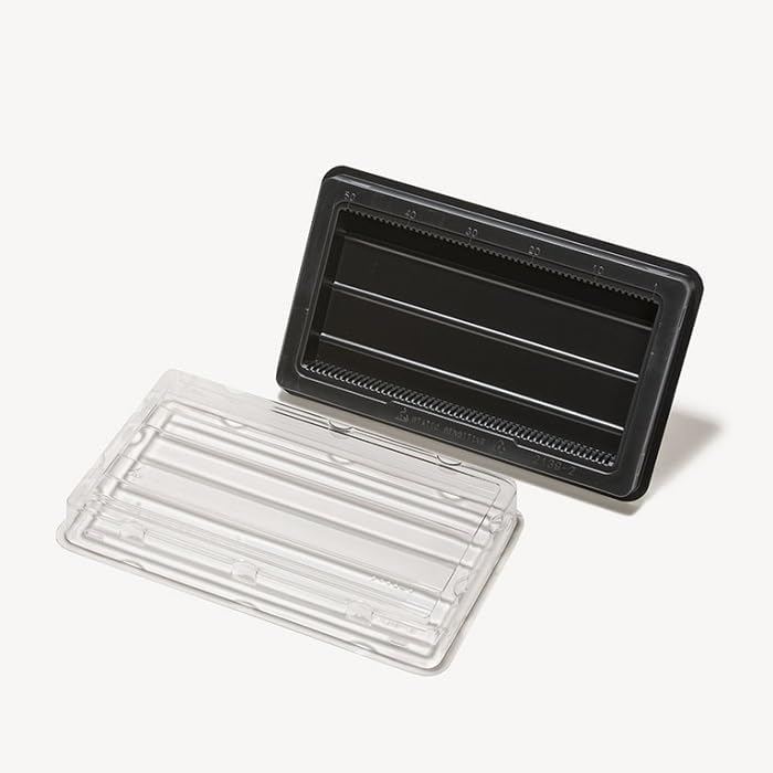 Memory Package Tray with Cover fit 50PCs Long DIMM (DDR4 / DDR3 / DDR2 / DDR Desktop OR Server) ESD Package - Pack of 5 Trays - Image 2