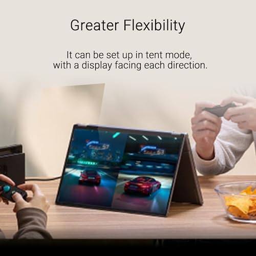 ASUS ZenScreen Duo MB14FCD 14 Inch Foldable Dual-Screen Portable Monitor - Image 6